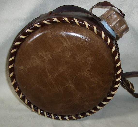 Brown Leather Western Canteen 270 Free by WesternCanteens
