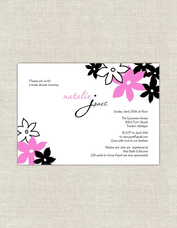 Day Dream Bridal Shower Invitation Il_570xn