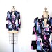 vintage 80's blazer - jacket / Graffiti Print - punk / New Wave - retro - Halloween Costume