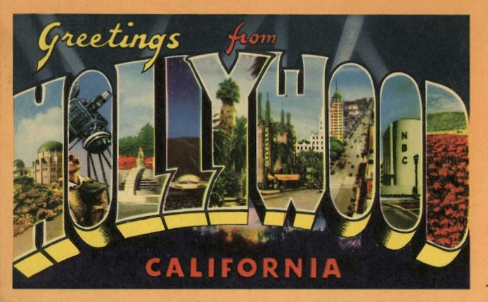 Vintage Hollywood Postcards 10