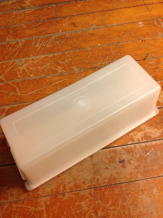 Vintage Tupperware Butter Dish Container by theBLVD on Etsy