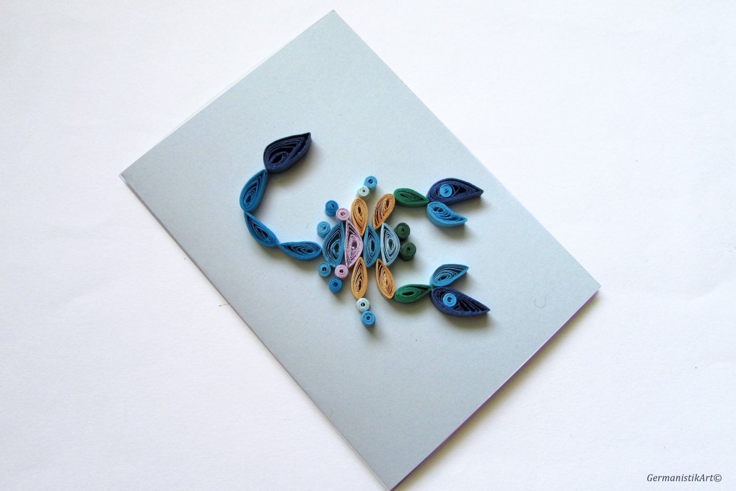 Geburtstagskarte Quilling