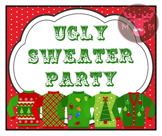 free ugly holiday sweater clip art - photo #47