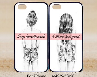 Popular items for best friend phone case on Etsy