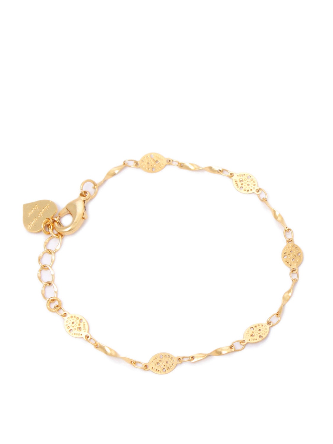 Delicate Golden Ethnic Bracelet Gold Bracelet by LuluMayJewelry
