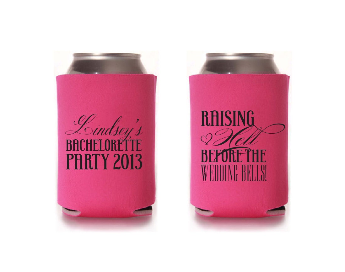 Custom Bachelorette Koozie by ChristineMeahan on Etsy