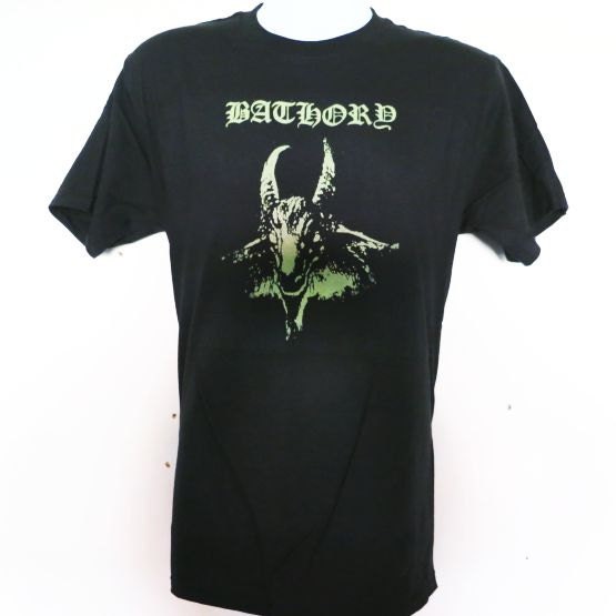 Bathory T Shirt Screen Print Black Short Sleeve By Lostrecords