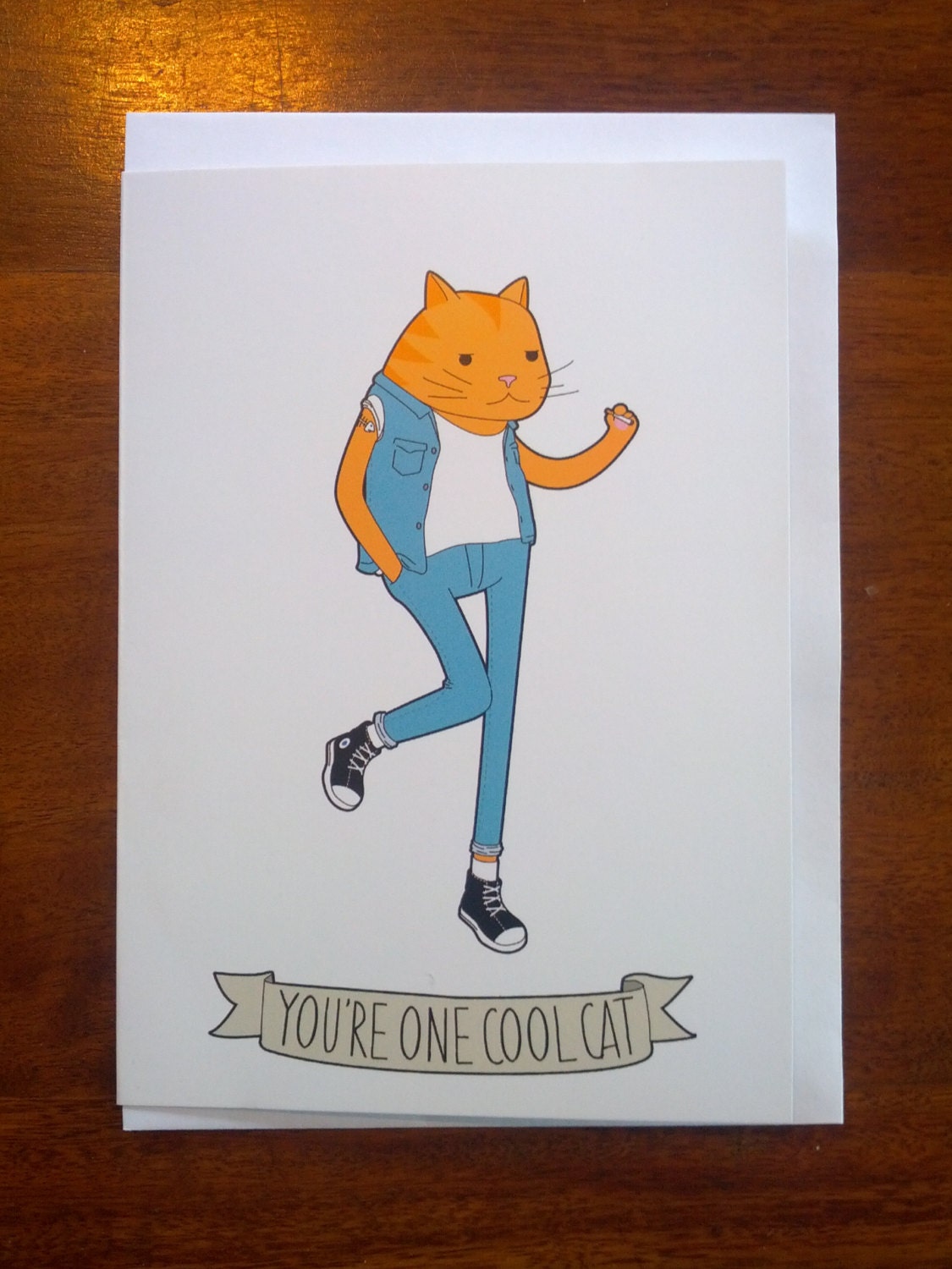 You're One Cool Cat - Cat Card