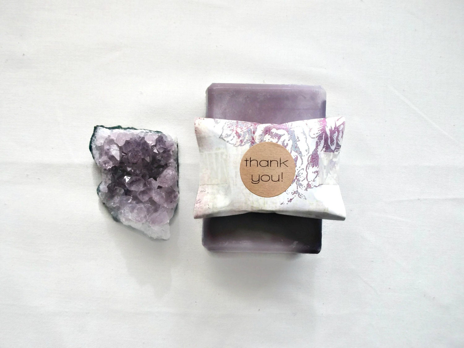 Lavender Lover's Gift Set - Lip Balm and Soap Gift Set herbal, all natural, skincare, romantic, mystic, ethereal, dreamy - WinsomeGreen