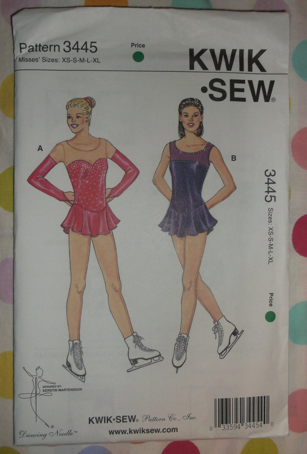 Awesome ladies Figure Skating Dress Pattern by MSNightsDream