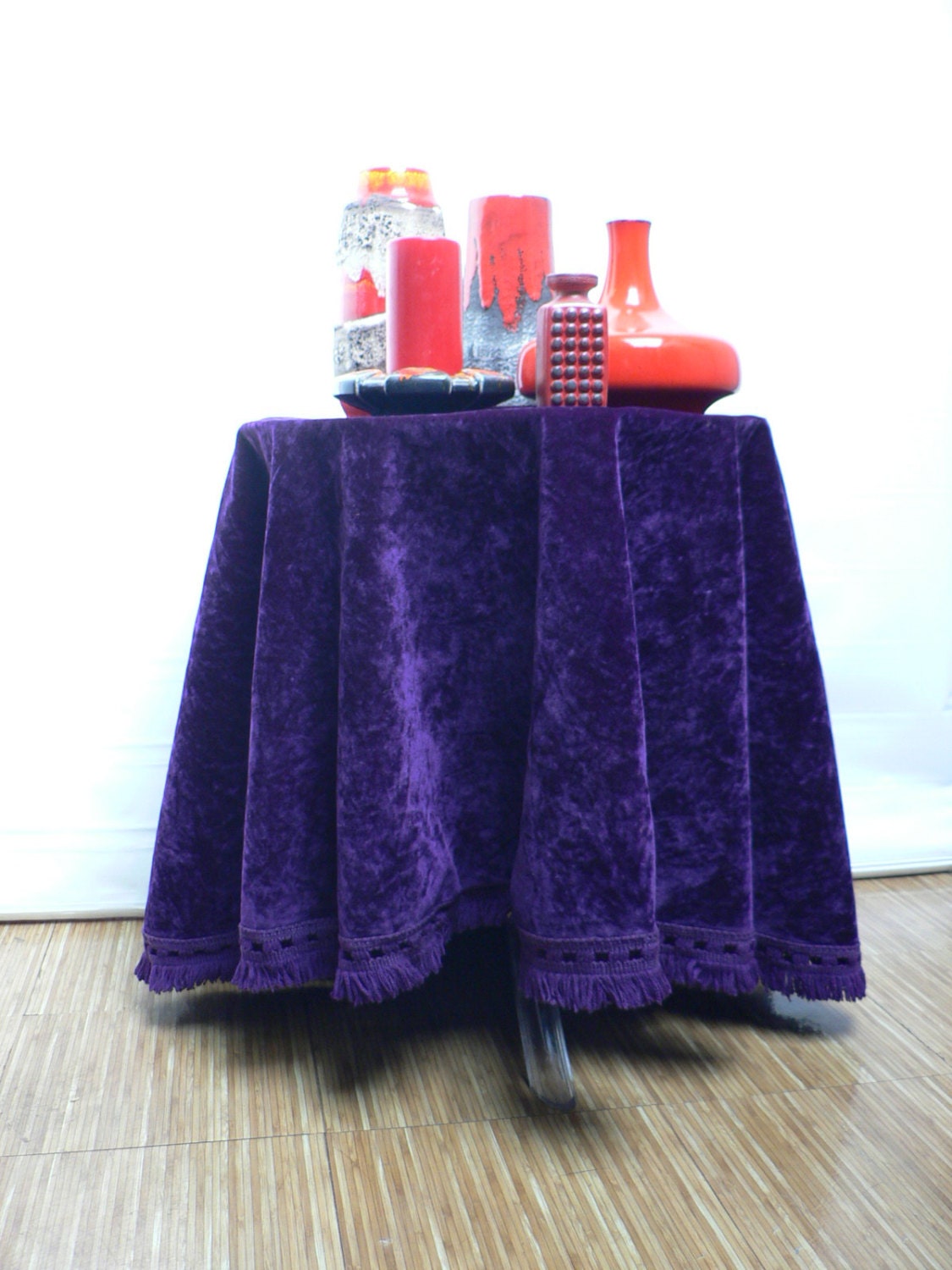 Popular items for purple tablecloth on Etsy