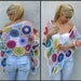 Women Accessories Colorful Crochet shawl