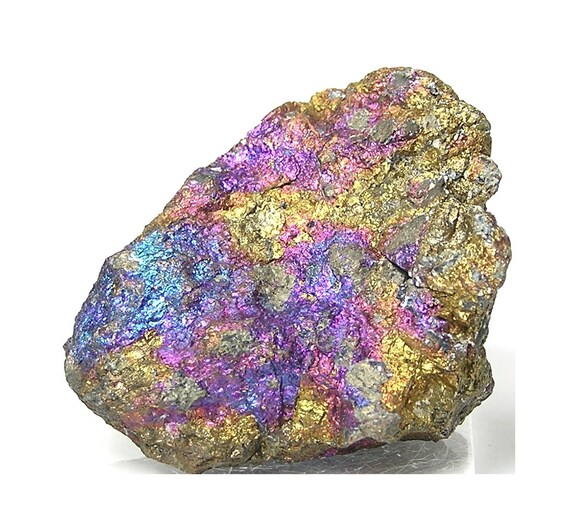 Peacock Ore Nugget Chalcopyrite Ray Mine Natural by FenderMinerals
