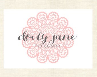 Popular items for doilies logo on Etsy