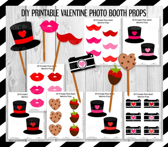 items-similar-to-valentine-photo-booth-props-printable-photo-booth-props-valentine-party