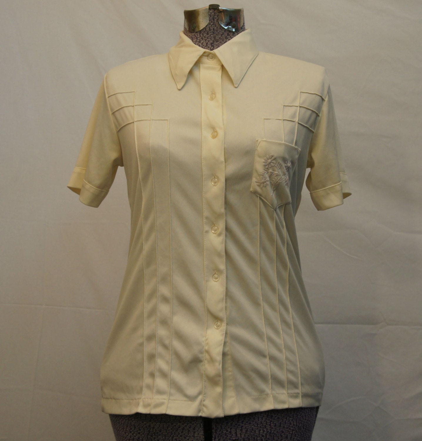 Women's Vintage Button-up by K- Mart Size 34