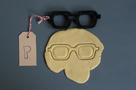 Pair of glasses cookie cutter, 3D printed