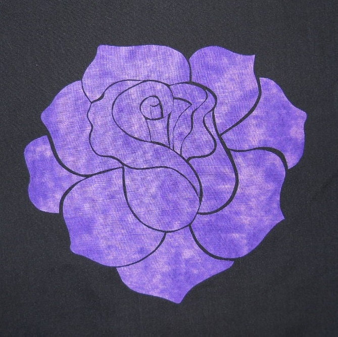 Elegant Rose Quilting Applique Pattern Design by HumburgCreations