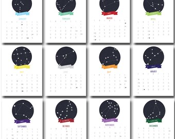 moon phase calendar on Etsy, a global handmade and vintage marketplace.