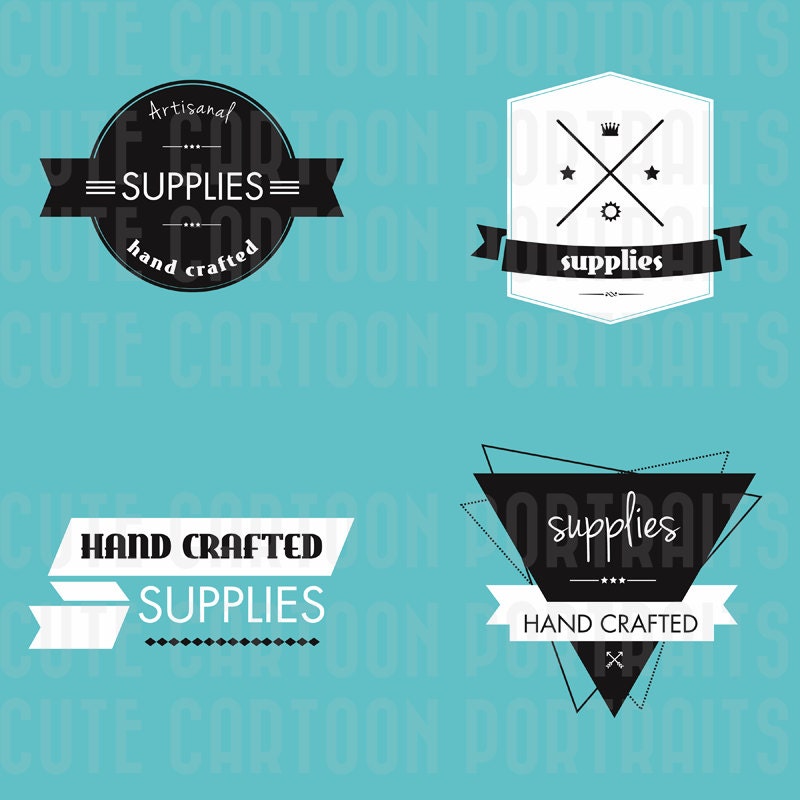 Do It Yourself Logo Badge Vector Clip Art by CuteCartoonPortraits