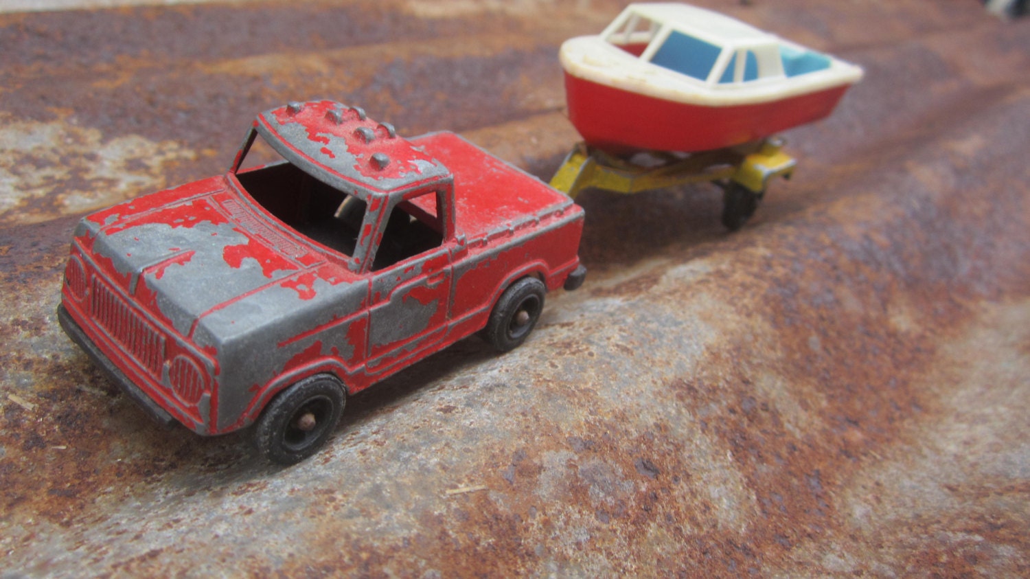 toy boat truck and trailer