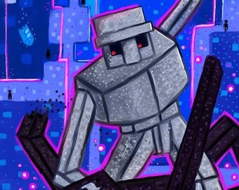 Popular items for iron golem on Etsy