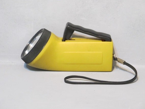 Vintage Forever Flashlight / Hand Crank Flash by MilkaCervenka