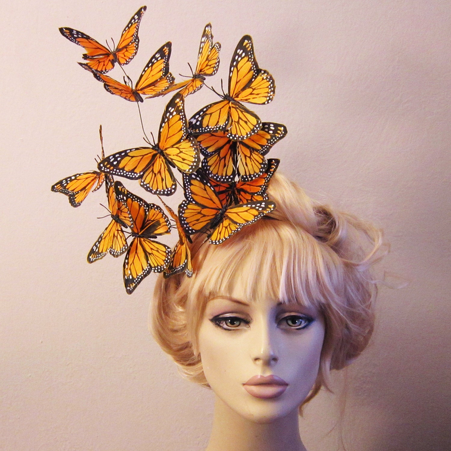 Effie Butterfly Fascinator Hat Hair 