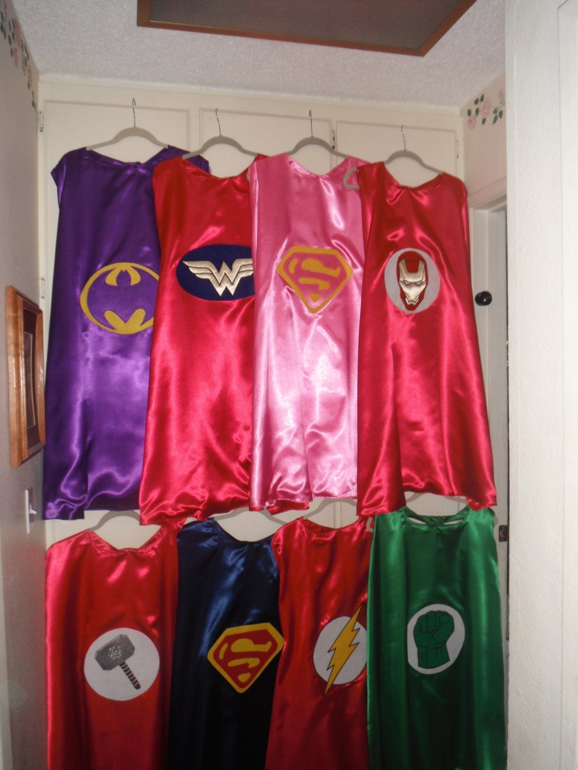 Custom Large Adult Size Super Hero Cape By Handmadebytheheart