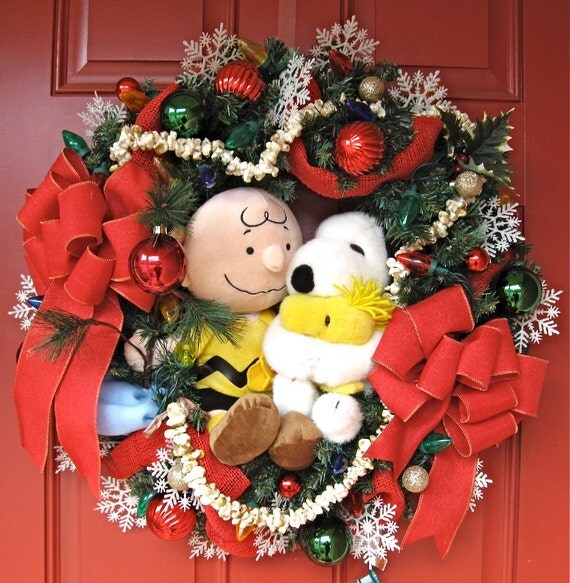 Charlie Brown Christmas Wreath 