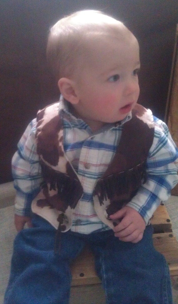 Infant Baby Toddler Western Vest Cowboy Lilwesternworks Infant Baby Toddler Western Vest Cowboy Lilwesternworks