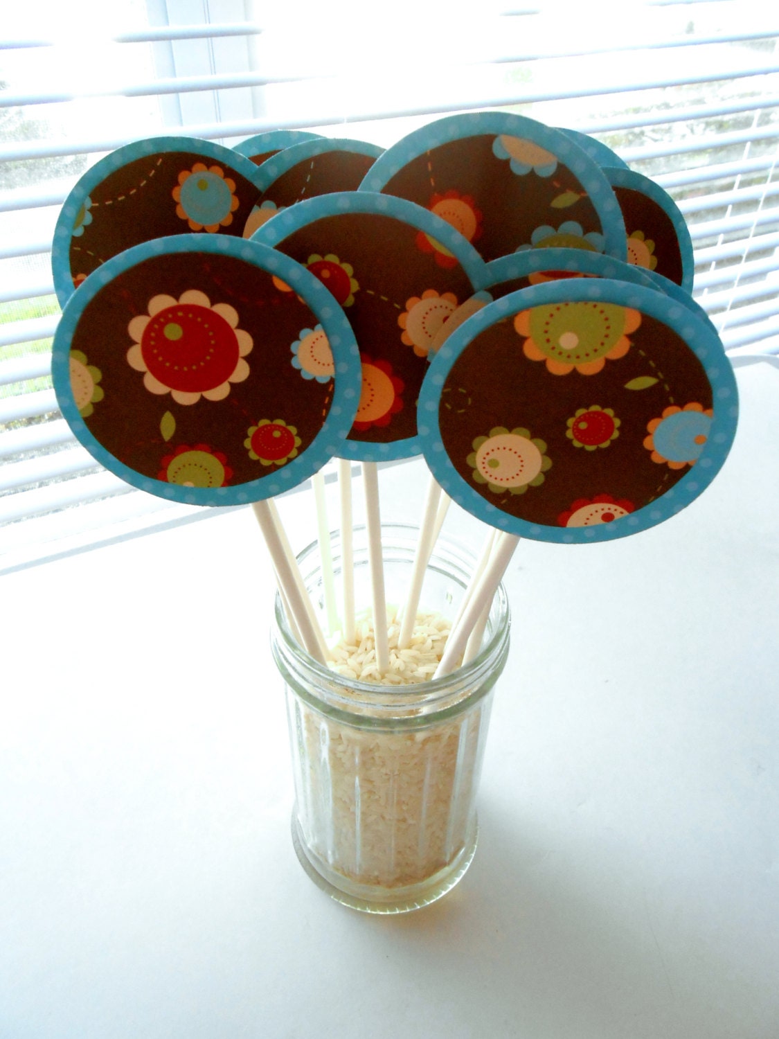 Cupcake Topper Sticks. Fox Run Brands Bamboo Skewers, 4inch (set of 200).