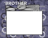 A Brother Shares 8x6 Picture Frame Phot Matte - SapphireCustomPhotos