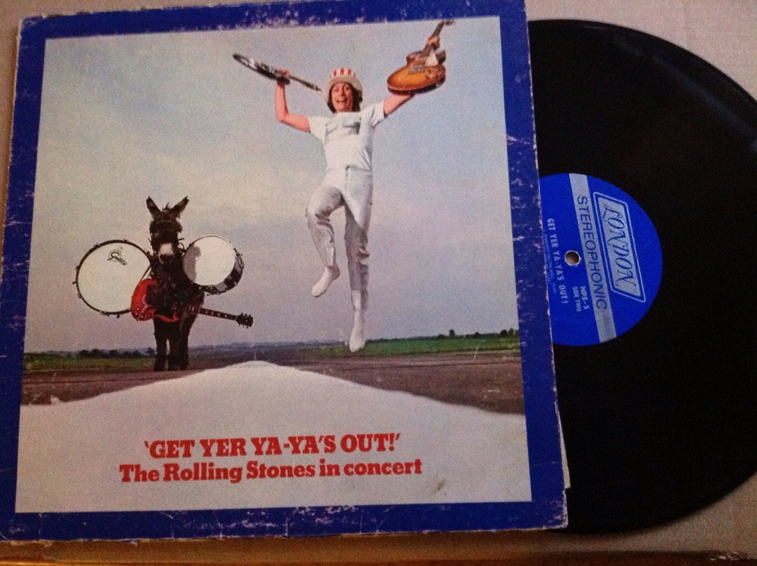 Vintage Rolling Stones Get Yer Ya Ya Out Album LP By VinylRocket