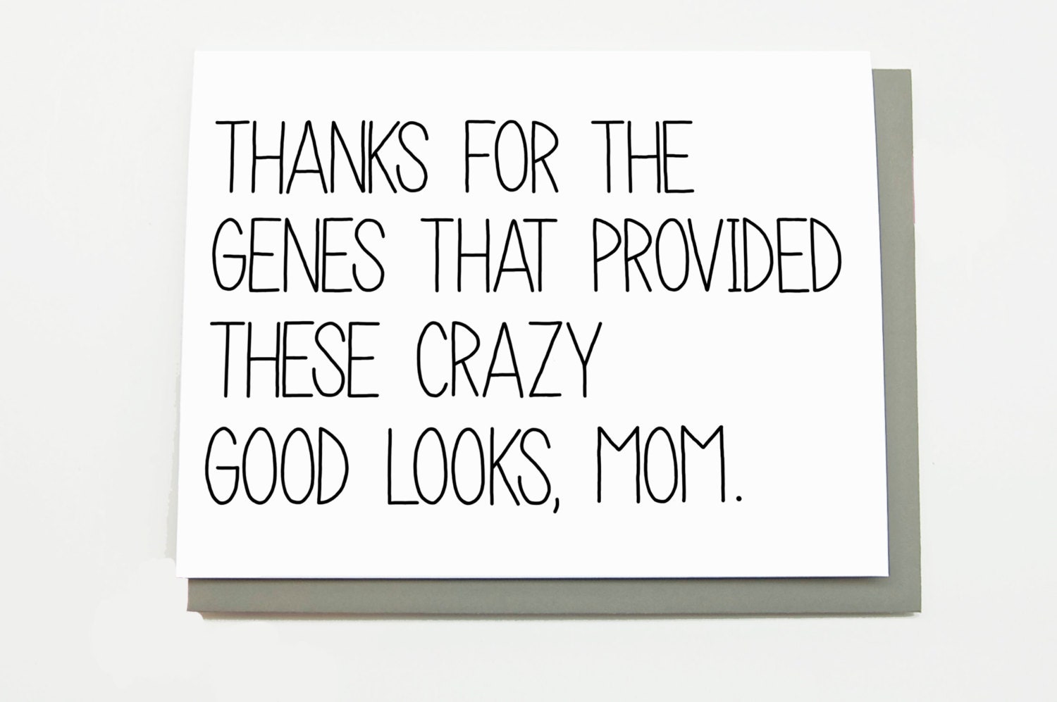 Funny Mother's Day Card Mum Mom Birthday Thanks by CheekyKumquat