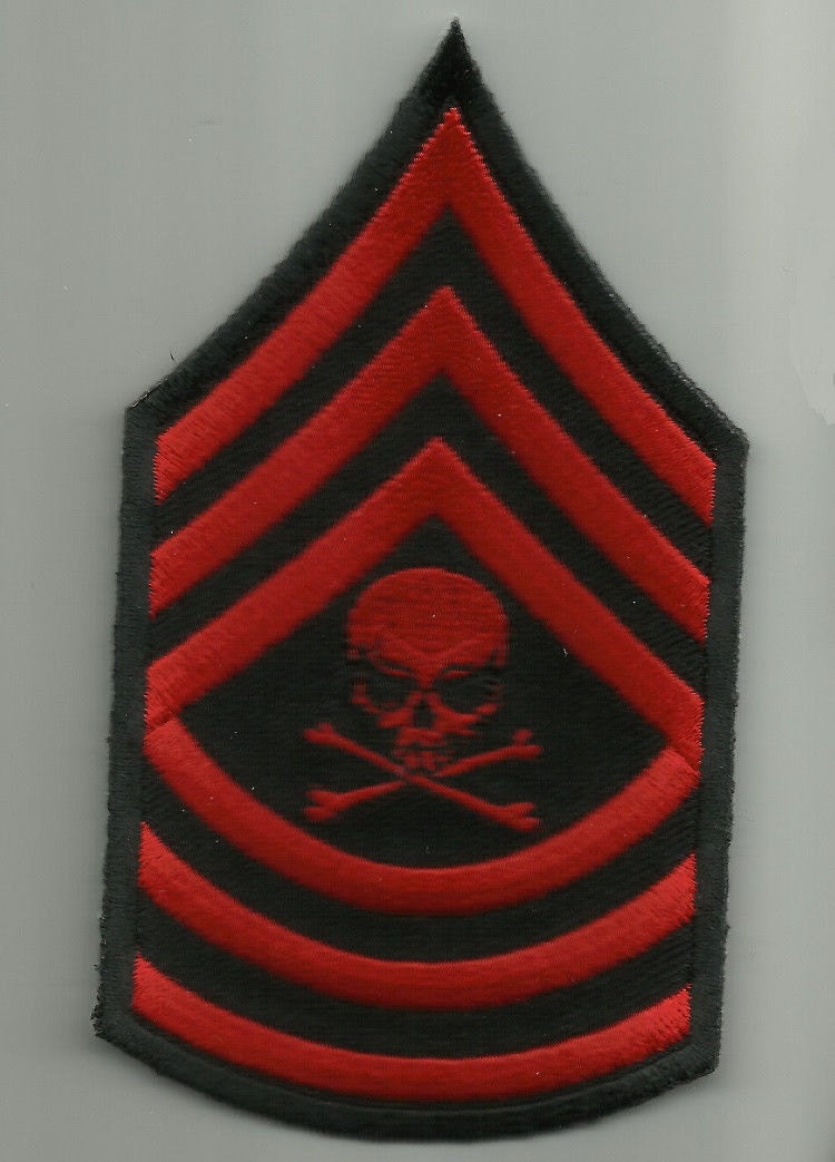 Iron On Military Rank Patches