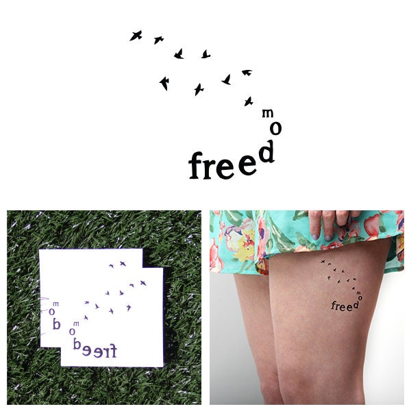 Swinger temporary tattoos