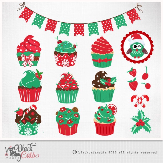 clipart christmas cake - photo #39