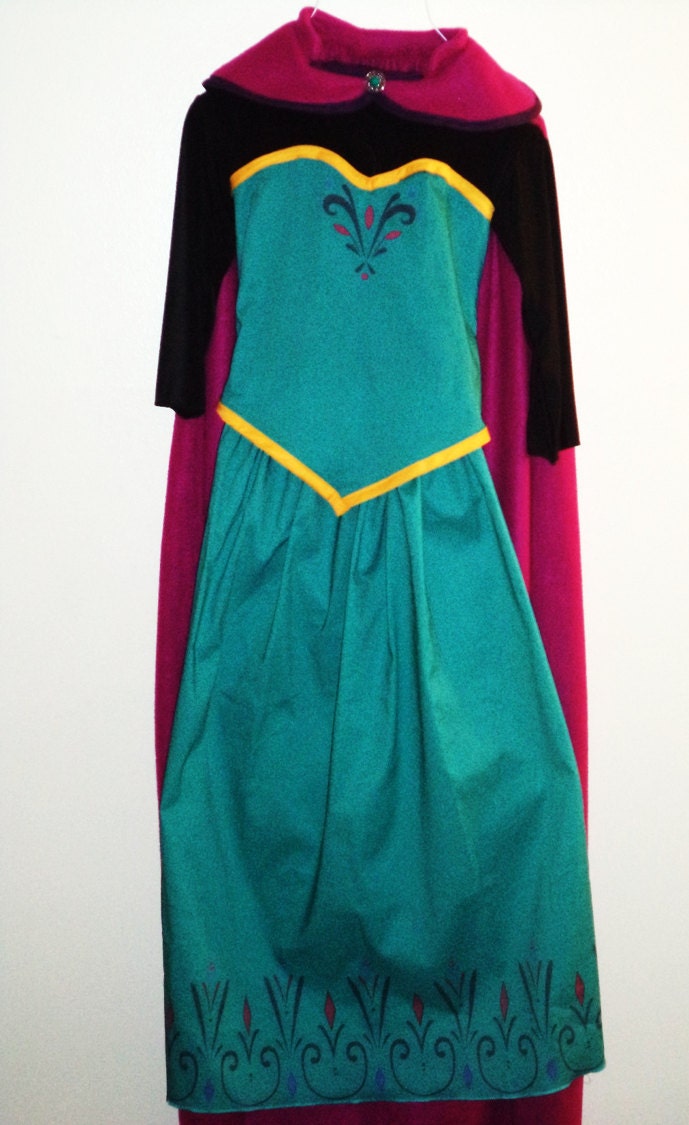 elsa coronation cloak