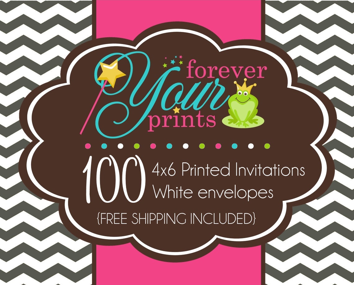 100 Professionally Printed 4 x 6 Cards - PRINTING SERVICE Il_570xn