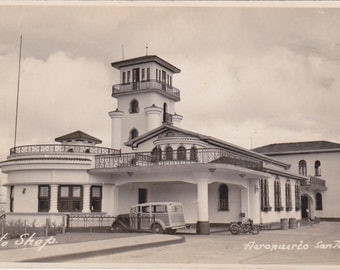 1940s Postcard of San Jose Airport in Costa Rica- Real photo postcard ...