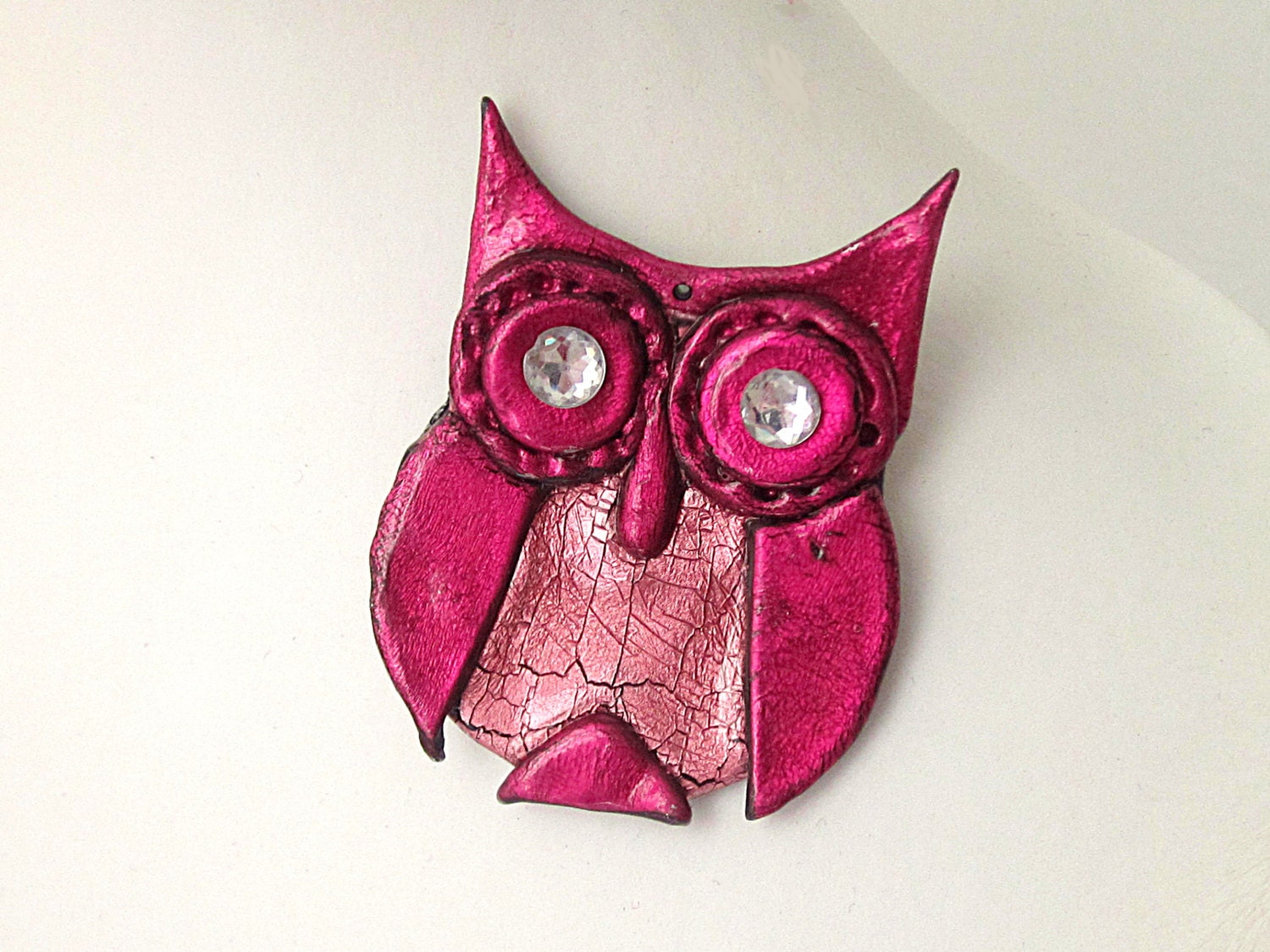 Popular items for owl brooch or pin on Etsy