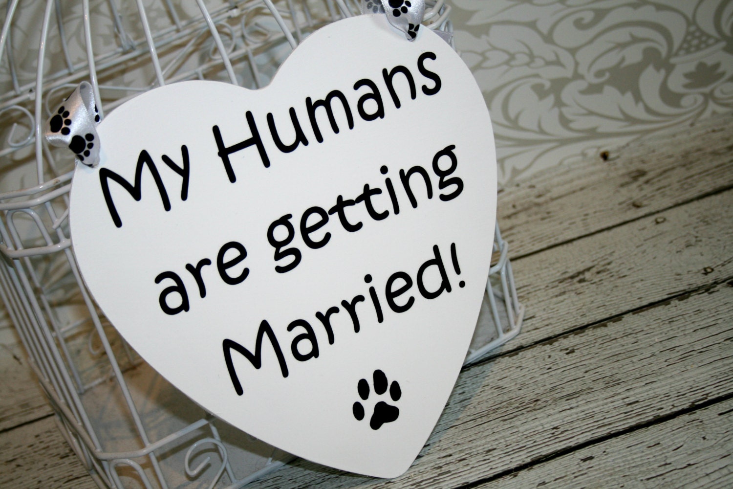 My Humans are getting Married Save the Date by RusticNaturalBeauty