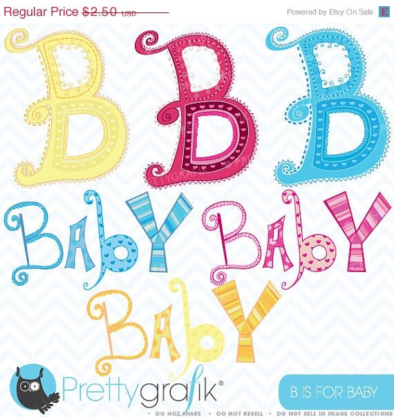 baby letters clip art - photo #28
