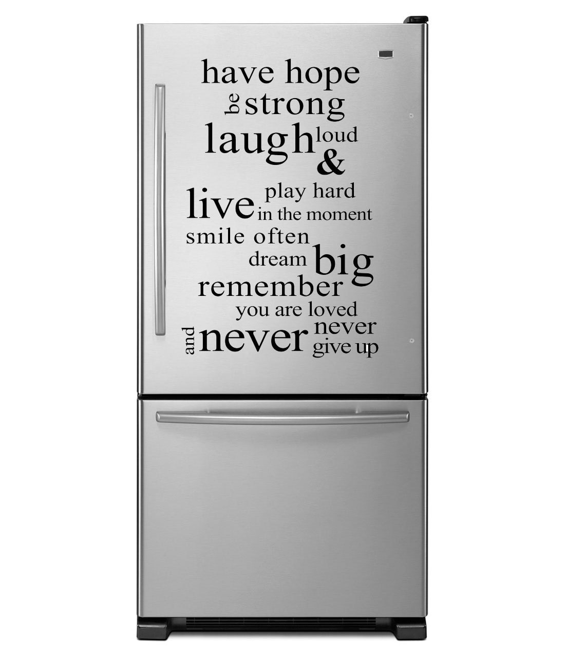 refrigerator decals on Etsy, a global handmade and vintage marketplace.