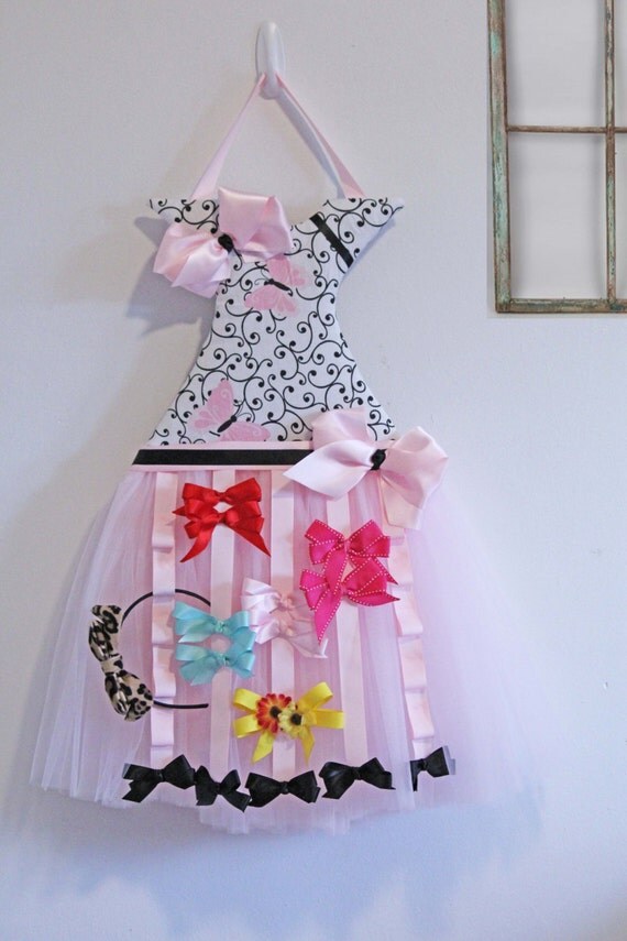 Hair Bow OrganizerBow StorageTutu Dress Design by JuliaInspires