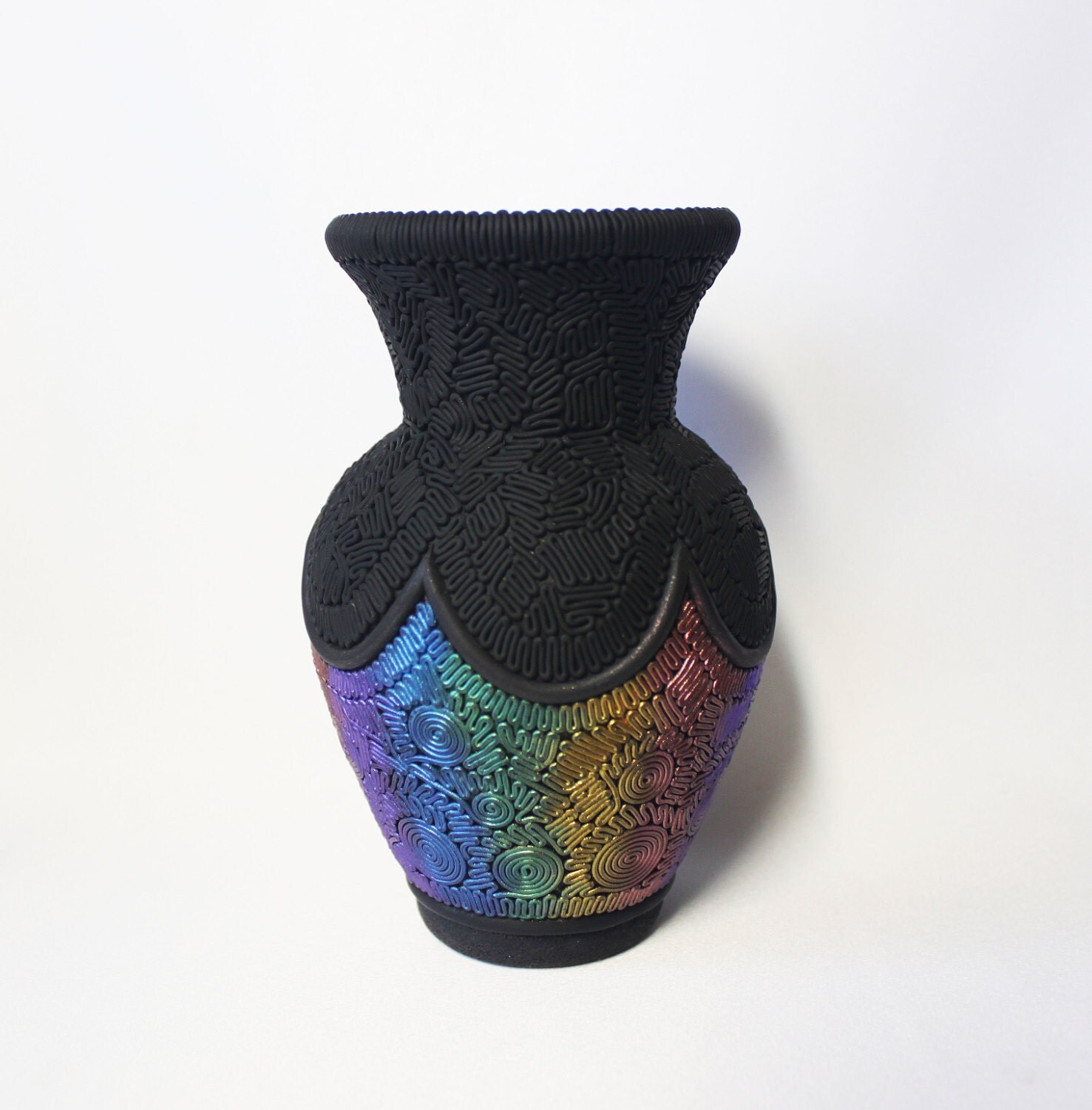 Items similar to Polymer Clay Vase on Etsy