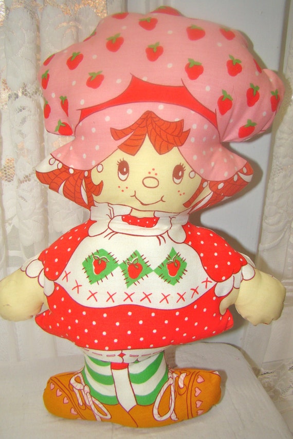 strawberry shortcake pillow doll