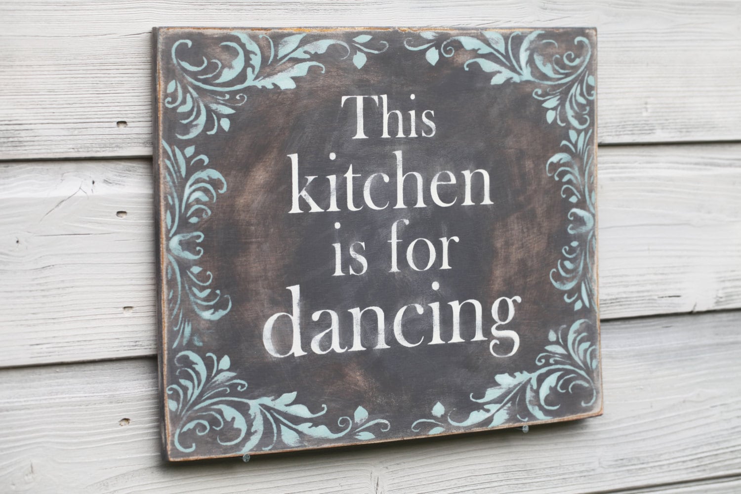 This Kitchen Is For Dancing Sign Kitchen Decor By Theheartwood