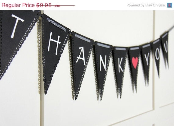 20% off SALE Black Chalkboard Triangle Banner Pennant Garland Bunting Photo Prop Holiday Party reusable chalkboard banner Baby Il_570xn